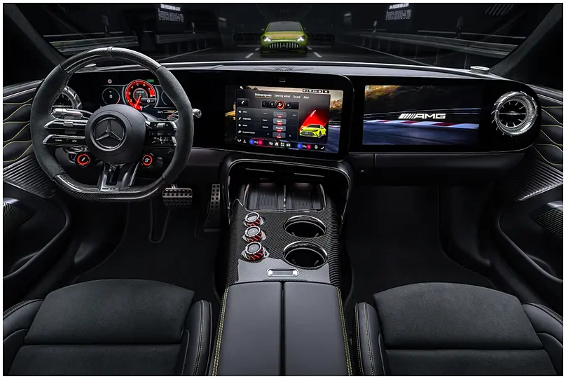 Mercedes Unleashes Electric Beast: The AMG GT 4-Door Coupe Reimagines Hypercar Performance