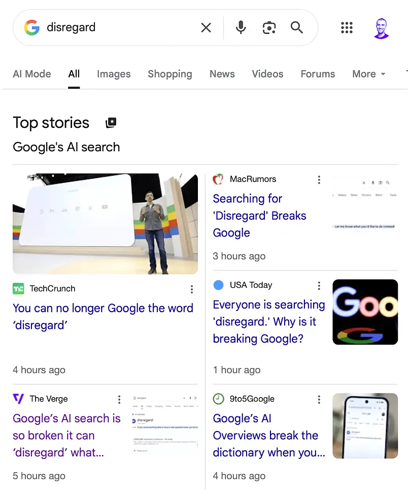 Google's AI Overviews Hit a Quirky Snag, Acting More Chatbot Than Search Engine