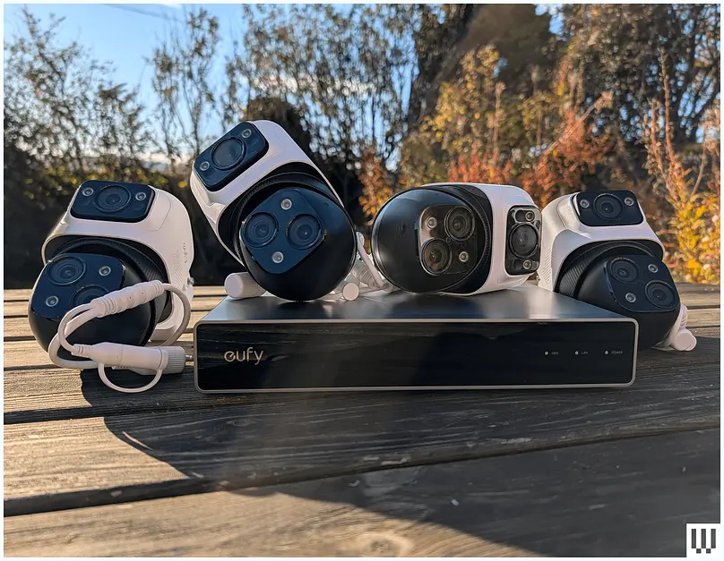 Wireless Arlo Go 2 camera operating on a cellular network.